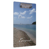 セントトーマスの距離で帆船 クリップボード (右)