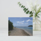 セントトーマスの距離で帆船 ポストカード (スタンド正面)