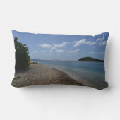 セントトーマスの距離で帆船 ランバークッション (裏面)