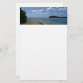 セントトーマスの距離で帆船 便箋 (正面/裏面)