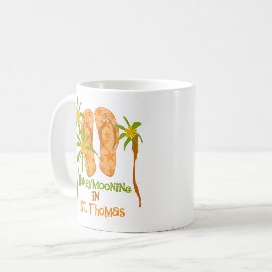 セントトーマスのHoneymooning コーヒーマグカップ (正面左)