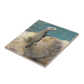 セントトーマスのIguana熱帯野生動物写真 タイル (側面)