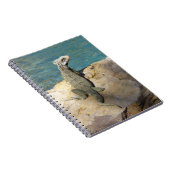 セントトーマスのIguana熱帯野生動物写真 ノートブック (右側)