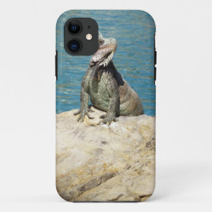 セントトーマスのIguana熱帯野生動物写真 iPhone 11 ケース