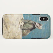 セントトーマスのIguana熱帯野生動物写真 Case-Mate iPhoneケース (裏面(横))