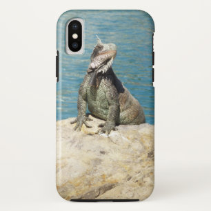セントトーマスのIguana熱帯野生動物写真 iPhone X ケース