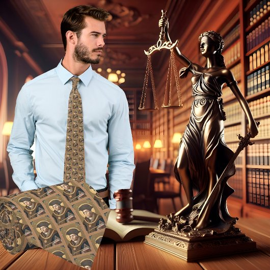 セントトーマスもっとポートレートパターン(の模様が)あるネックタイ ネクタイ