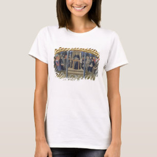 セントトーマスアクィナスの教授(パネルの油) Tシャツ