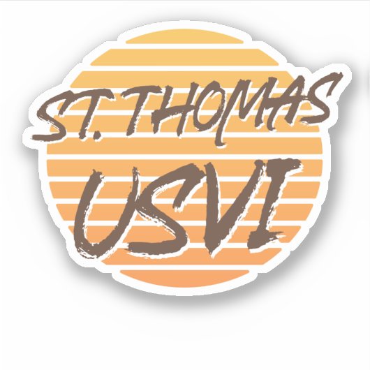 セントトーマスヴァージン諸島 シール (正面)