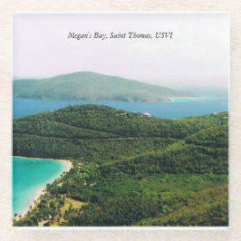 セントトーマス写真とガラスコアスター ガラスコースター