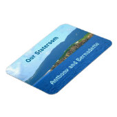 セントトーマス到着ステートルームドアマーカー マグネット (左側)