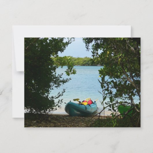 セントトーマス米ヴァージン諸島でカヤック (正面)