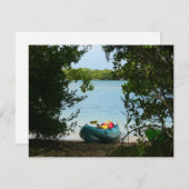 セントトーマス米ヴァージン諸島でカヤック (正面/裏面)