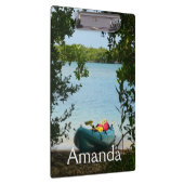 セントトーマス米ヴァージン諸島でカヤック クリップボード (右)