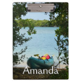 セントトーマス米ヴァージン諸島でカヤック クリップボード (正面)