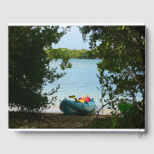 セントトーマス米ヴァージン諸島でカヤック ゲストブック (裏面)