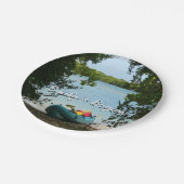 セントトーマス米ヴァージン諸島でカヤック ペーパープレート (アングル)