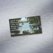 セントトーマス米ヴァージン諸島でカヤック マグネット名刺 (インサイチュ)