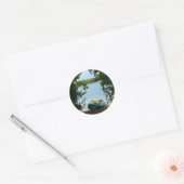 セントトーマス米ヴァージン諸島でカヤック ラウンドシール (封筒)