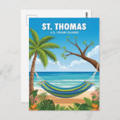 セントトーマス米ヴァージン諸島 ポストカード (正面/裏面)