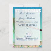 セントトーマス米ヴァージン諸島 招待状 (正面)