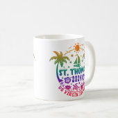 セントトーマス諸島:熱帯アメリカヴァージン諸島 コーヒーマグカップ (正面右)