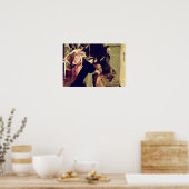 セントトーマス・アクィナスの誘惑 ポスター (キッチン)