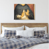 セントトーマス・アクィナスポートレートc.1475 キャンバスプリント (インサイチュ (寝室))