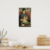 セントトーマス・アクィナスポートレートc.1475 ポスター (キッチン)