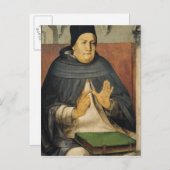 セントトーマス・アクィナスポートレートc.1475 ポストカード (正面/裏面)