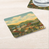 セントトーマス スクエアペーパーコースター (アングル)