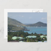 セントトーマス・バージニア諸島パノラマビュー ポストカード (正面/裏面)