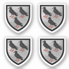 セントトーマス・ベケットの属性付き武器 – 4アップシルバー シール