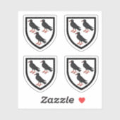 セントトーマス・ベケットの属性付き武器 – 4Upホワイト シール (シート)