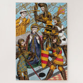 セントトーマス・ベケット殉教(M 031) ジグソーパズル (縦)