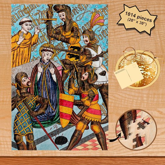 セントトーマス・ベケット殉教(M 031) ジグソーパズル