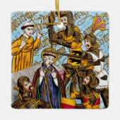 セントトーマス・ベケット殉教(M 031) セラミックオーナメント (正面)