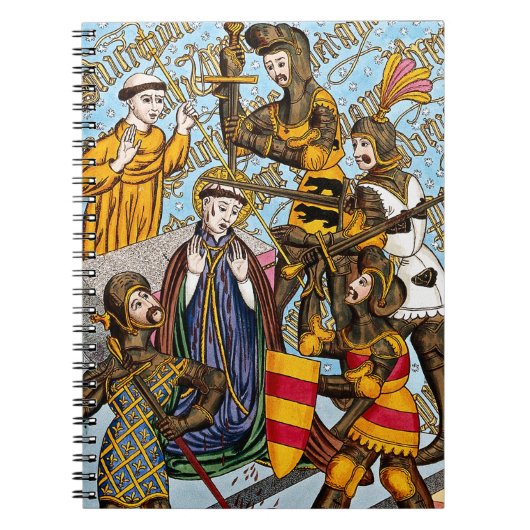 セントトーマス・ベケット殉教(M 031) ノートブック (正面)