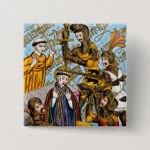 セントトーマス・ベケット殉教(M 031) 缶バッジ (正面)