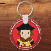 セントトーマス・モア キーホルダー (正面)