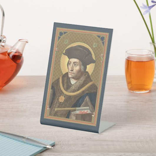 セントトーマス・モア(SAU 026) 台座サイン (インサイチュ)