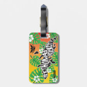 セントトーマス「ロックシティ」熱帯ヴァージン諸島 ラゲッジタグ (裏面縦)