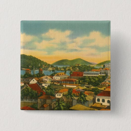 セントトーマス 缶バッジ (正面)