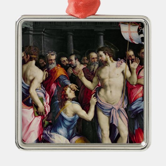 セントトーマス、c.1547の不信 メタルオーナメント (正面)