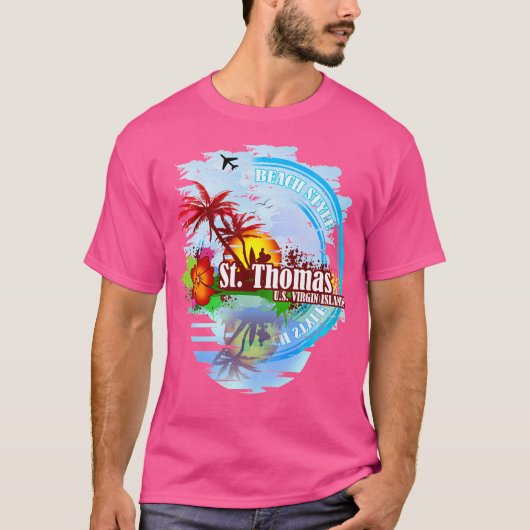 セントトーマスUsvi Tシャツ (正面)