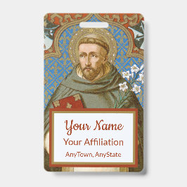 セントドミニク・ド・グズマン(BK 011) バッジ