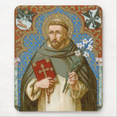 セントドミニク・ド・グズマン(BK 011) マウスパッド (正面)