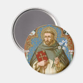 セントドミニク・ド・グズマン(BK 011) マグネット (正面/裏面)