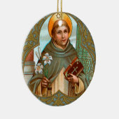 セントドミニク・ド・グズマン(BK 07)セラミックオーナメント セラミックオーナメント (右)