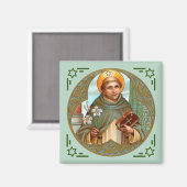 セントドミニク・ド・グズマン(BK 07) マグネット (正面/裏面)